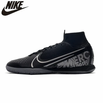 

Nike Mercurial Superfly 7 Elite MDS IC Soccer Cleats Boots Sneakers Mens Blue Boots Football Shoes Flyknit Indoor Soccer Shoes