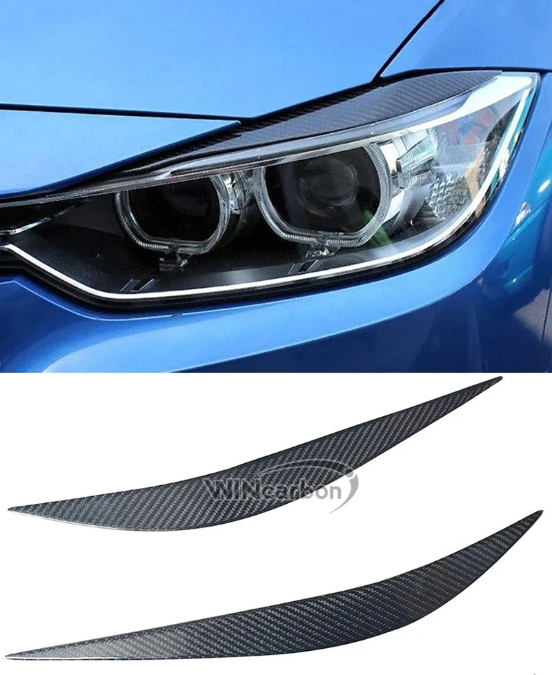 Настоящее углеродное волокно век 1 пара для BMW F32 F36 F80 M3 F82 F83 M4 2014UP|Абажуры| |