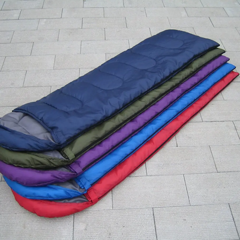 Najtaniej Koperta na zewnątrz Camping śpiwór dorosłych przenośne ultralekki wodoodporna podróże turystyka śpiwór z czapka