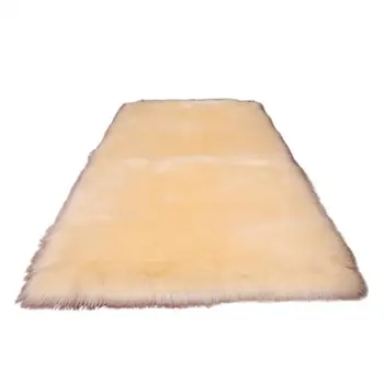 

Imitated wool carpet plush bedroom living room bay window soft carpet thickened washed silk wool non-slip blanket