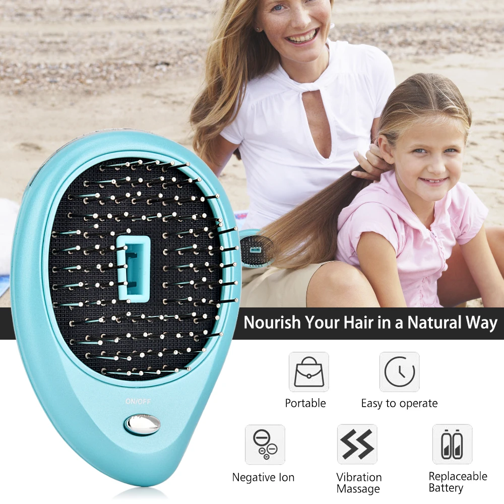 

New Magnetic Massage Comb Anti-static Electric Ionic Hairbrush Modeling Styling Hair Comb Anti Hair Loss Brush