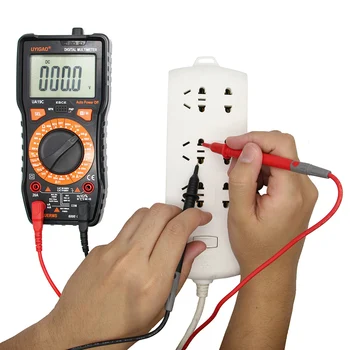 

1 Set Digital Multimeter NCV Diode Resistance Detector Voltmeter Meter UA19C