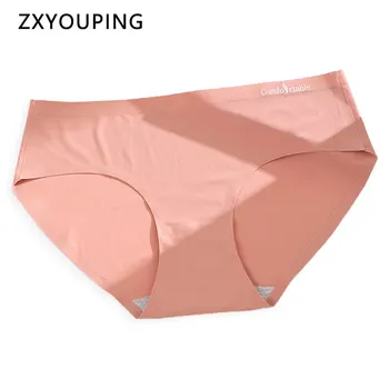 

Ice Silk Summer Panties Women Sexy Seamless Briefs Comfort Soft Underwear with Breathable Hole Mid Waist M-XL Intimates Lingerie
