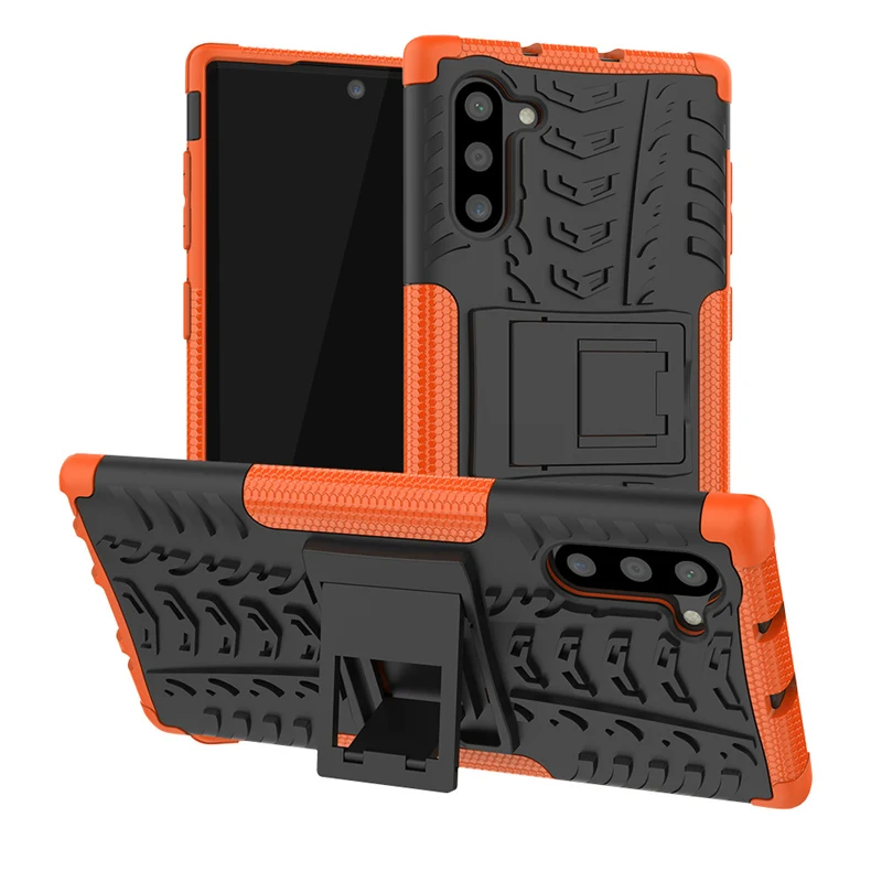 

Strong Armor Case for Samsung Galaxy Note 10 PC + TPU Back Cover Cases for Samsung S10 Plus Fundas Capa