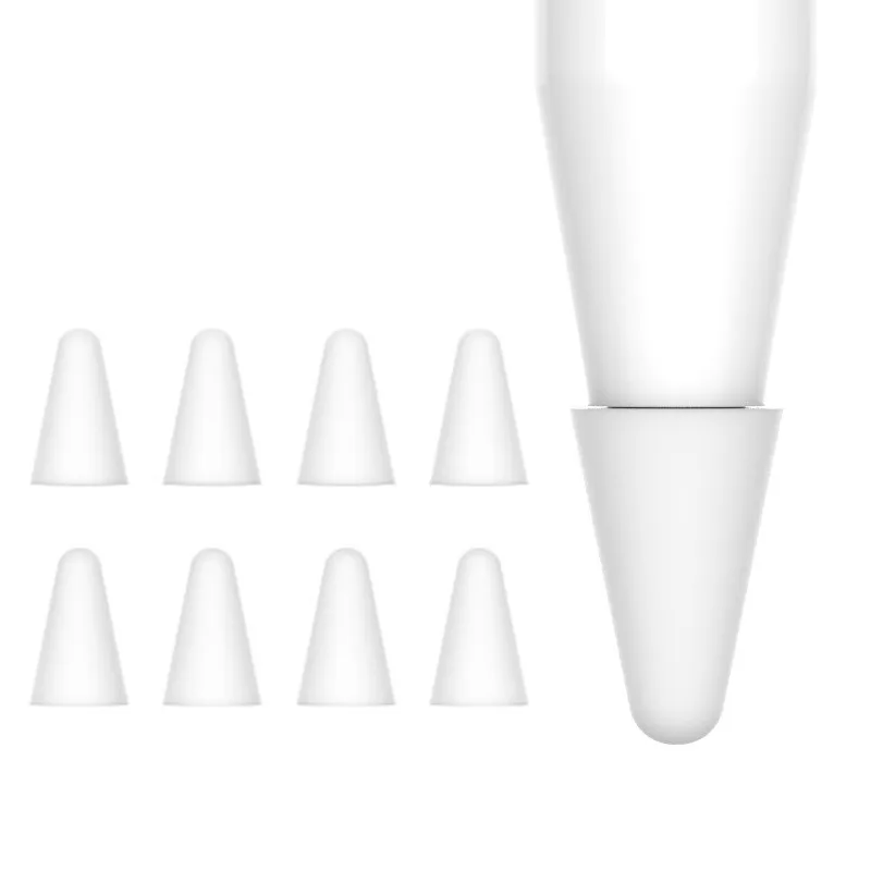 BINMER 8 шт силиконовый сменный наконечник, чехол, защитный чехол для Apple Pencil 1st 2nd, стилус, чехол