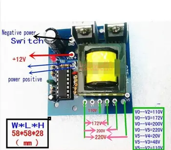 

150W Car DC 12V To AC 110V 220V Power Inverter Charger Converter Boost Board