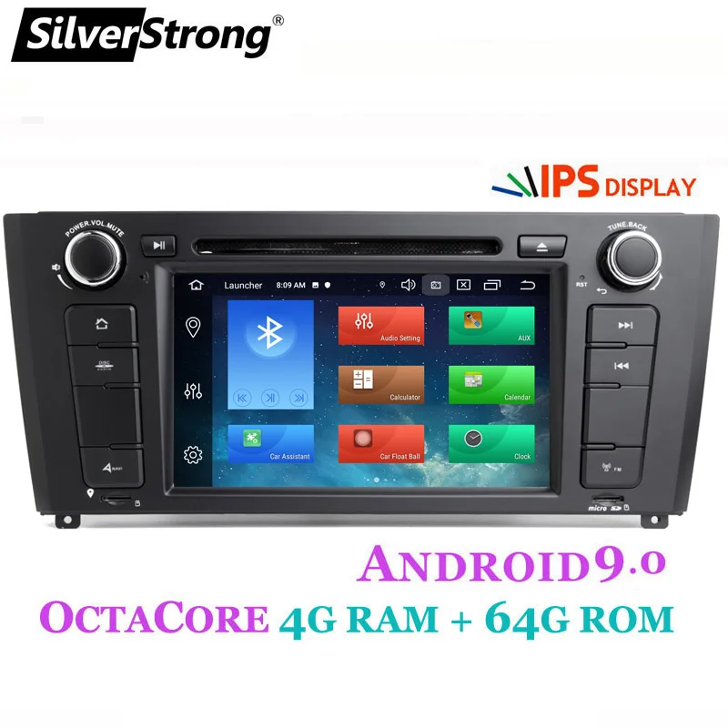Excellent SilverStrong 64GB ROM IPS Android9.0 8Core 4G ROM Car DVD for BMW 113 116 118i 120i E81 E82 E88 2004-2011 1 Series 0 Excellent SilverStrong 64GB ROM IPS Android9.0 8Core 4G ROM Car DVD for BMW 113 116 118i 120i E81 E82 E88 2004-2011 1 Series 0