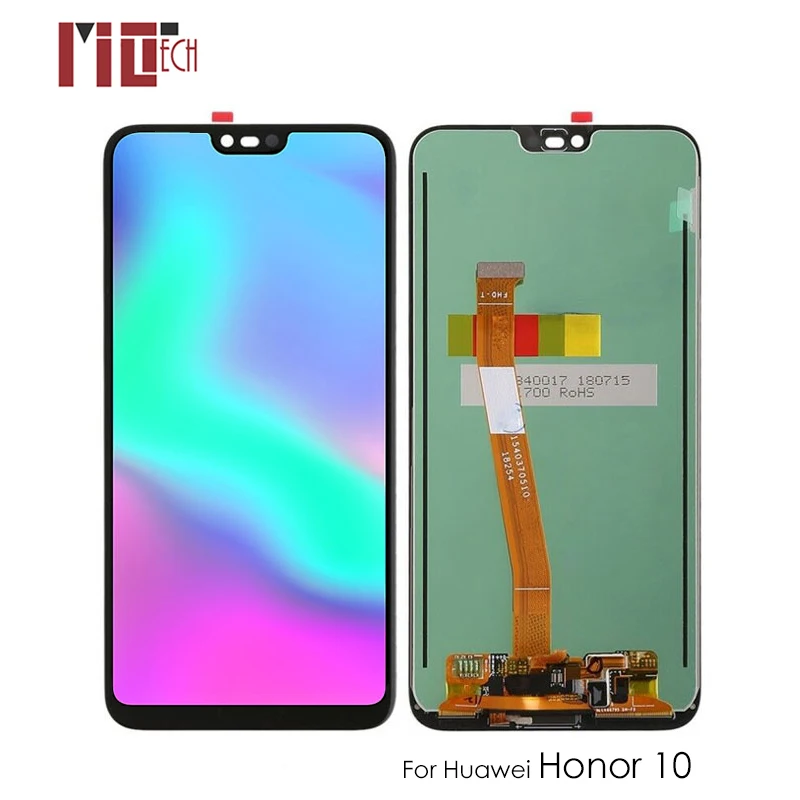

5.84" LCD For Huawei Honor 10 COL-L29 LCD Display +Touch Screen Digitizer Assembly Replacement + Fingerprint AAA Quality