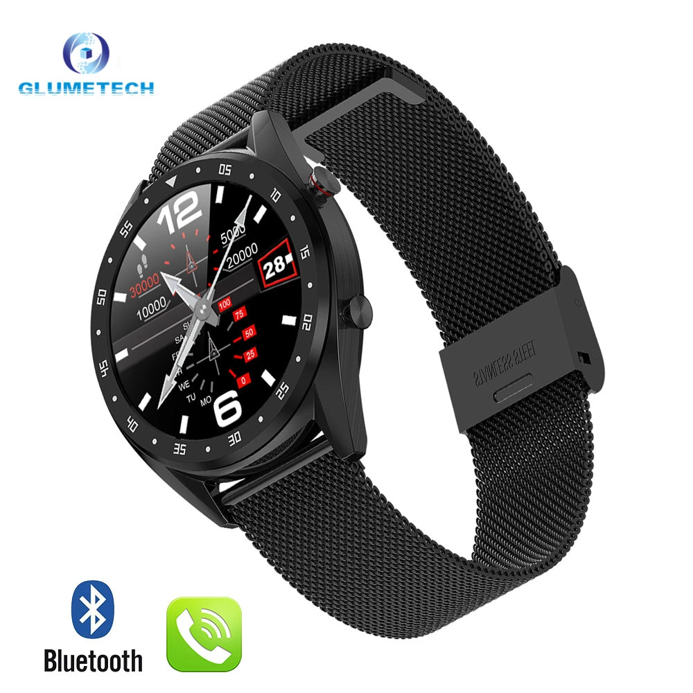 

K7 Smart Watch Sports Waterproof L7 BTcall SmartWatch HRV Report Heart Rate Blood Pressure Monitor Watch Fitness Bracelet