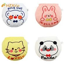 

HZXVIC Children's Panties For Baby Girl Cloth Diapers Panties 5 Shorts Cotton Nappies Reusable Baby Washable Diaper For Newborn