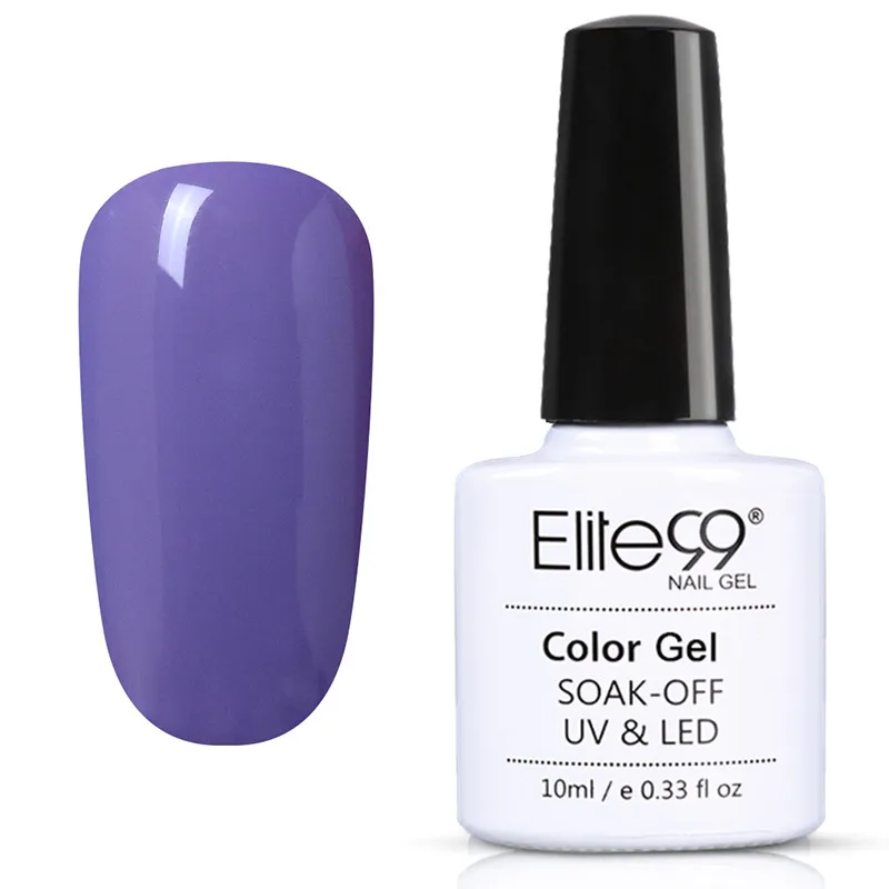 Elite99 Alcoholic Removal One Step Gel 10ml One Step UV Gel Varnish 3 in 1 Nail Polish LED Soak off Hybrid Long Last Gel Lacquer - Цвет: 0018