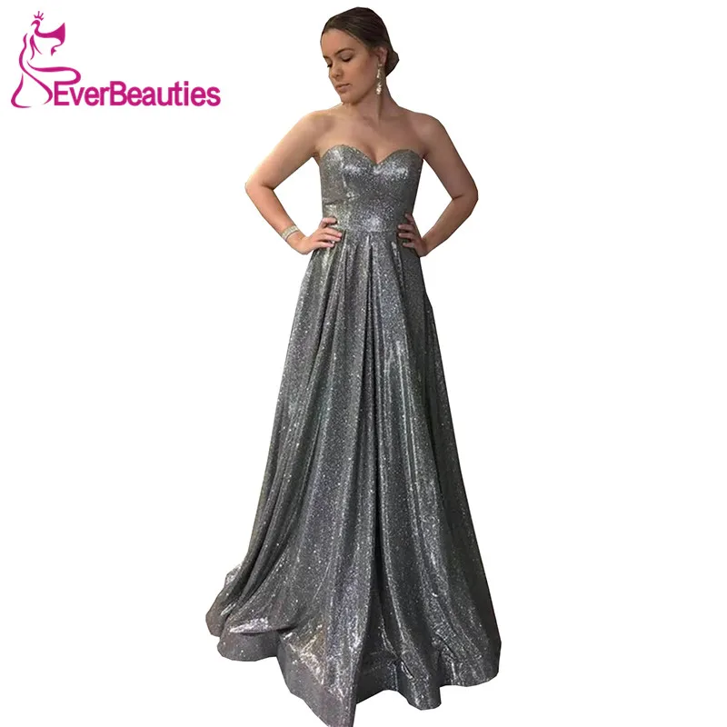 as picture Vestidos De Gala милое платье для выпускного вечера блестящее платье для выпускного вечера с блестками Vestido Formatura кружевное платье на спине Robe De Soiree - Цвет: as picture