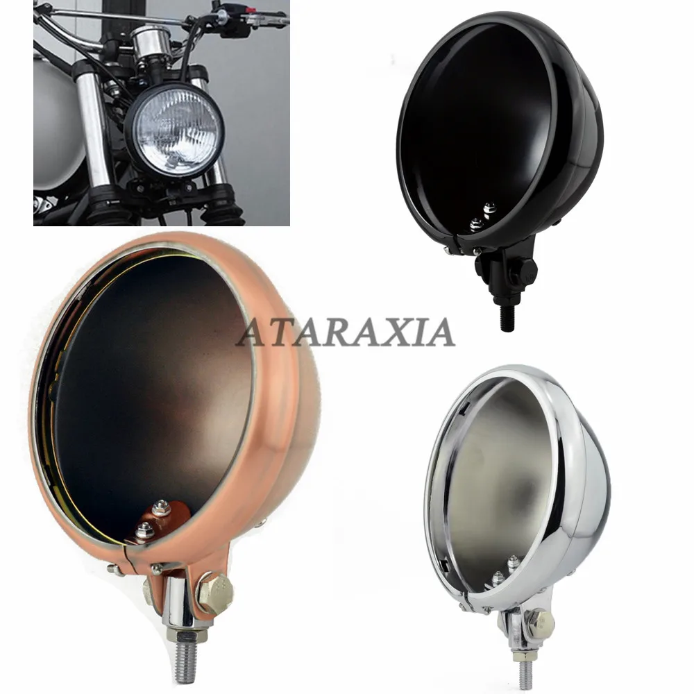 Универсальная мотоциклетная лампа 5 75 дюйма для фар чехол ведра Harley Honda Yamaha Kawasaki 3/4