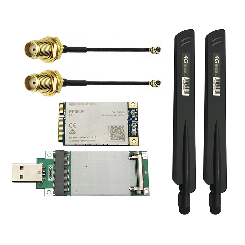 Антенна с высоким коэффициентом усиления 38dbi 4G для модуля Quectel EP06-E LTE MINI PCIE Cat6