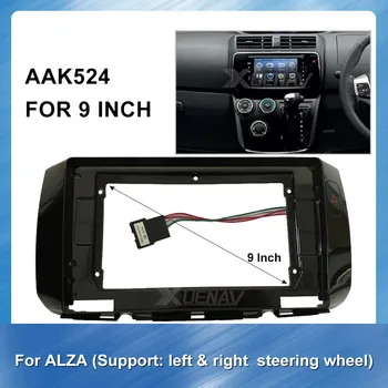 

2 Din Car panel dash Installation Mount Installation Frame kit for ALZA (left&right) car Facia Panel car dvd frame Accessories