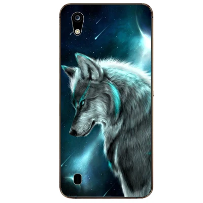 Цветной Мягкий ТПУ чехол с принтом для zte Blade A5 чехол силиконовый чехол для zte A 5 - Цвет: W48