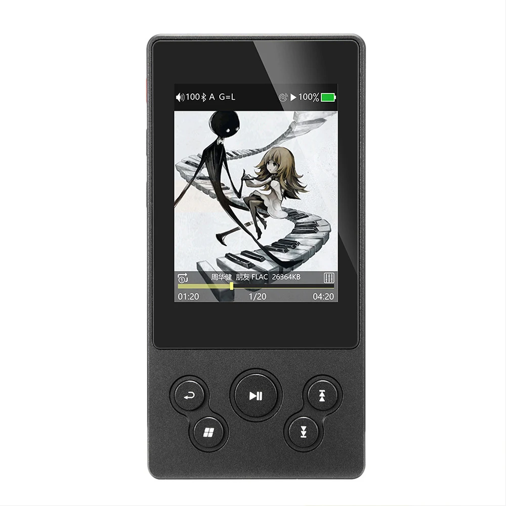 XDuoo X3 II/X3II 2-го поколения AK4490 Bluetooth портативный HD музыкальный плеер без потерь DSD128 USB DAC и OTG Max 256G - Цвет: XDuoo X3 II