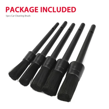 

For Wheel Clean Detailing Brush 5pcs/Set Car Vehicle Auto Brand New Durable