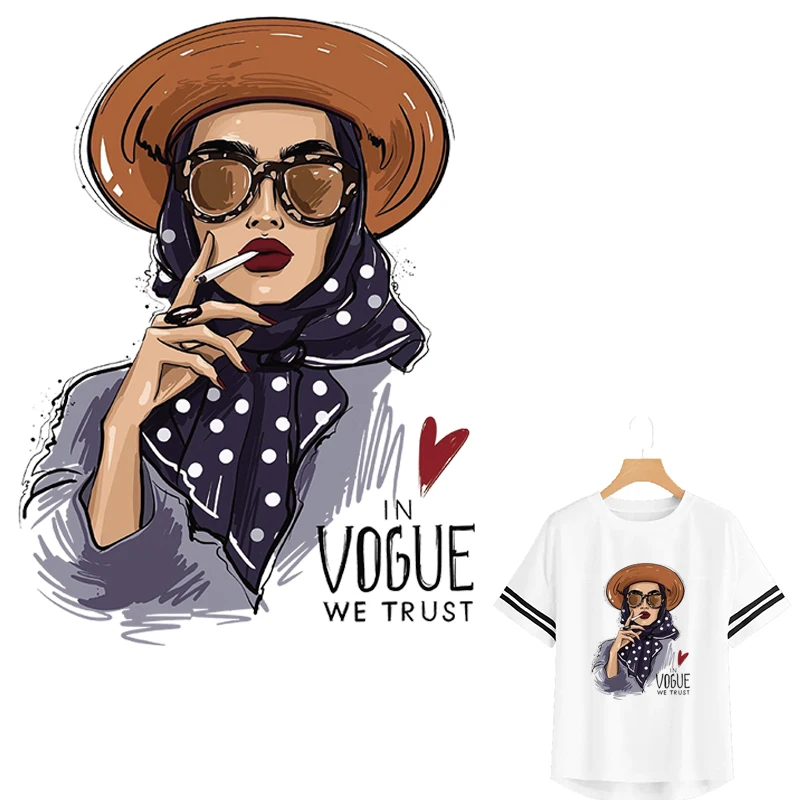 Крутая Женская переводная одежда Vogue Trust сделай сам аксессуар моющийся новый