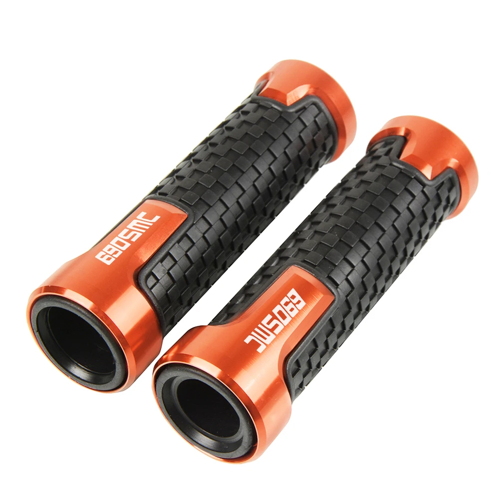 7/8" Motorcycle handlebar grip handle bar Motorbike handlebar grips FOR KTM 690 SMC 2008 2009 2010 2011 2012 2013