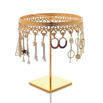 

Jewelry Necklace Display Stand Portable Bracelet Bangle Holder Watch Organizer Storage Rack