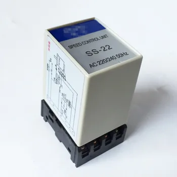 

SS-22 AC 220V/240V 50Hz 0-100 RPM Motor Speed Control Switch + 20K Ohm Potentiometer