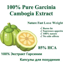 1 упаковка/100 шт Чистый экстракт гарцинии камбоджийской 85% HCA диета для похудения продукт для женщин быстрый набор инструментов