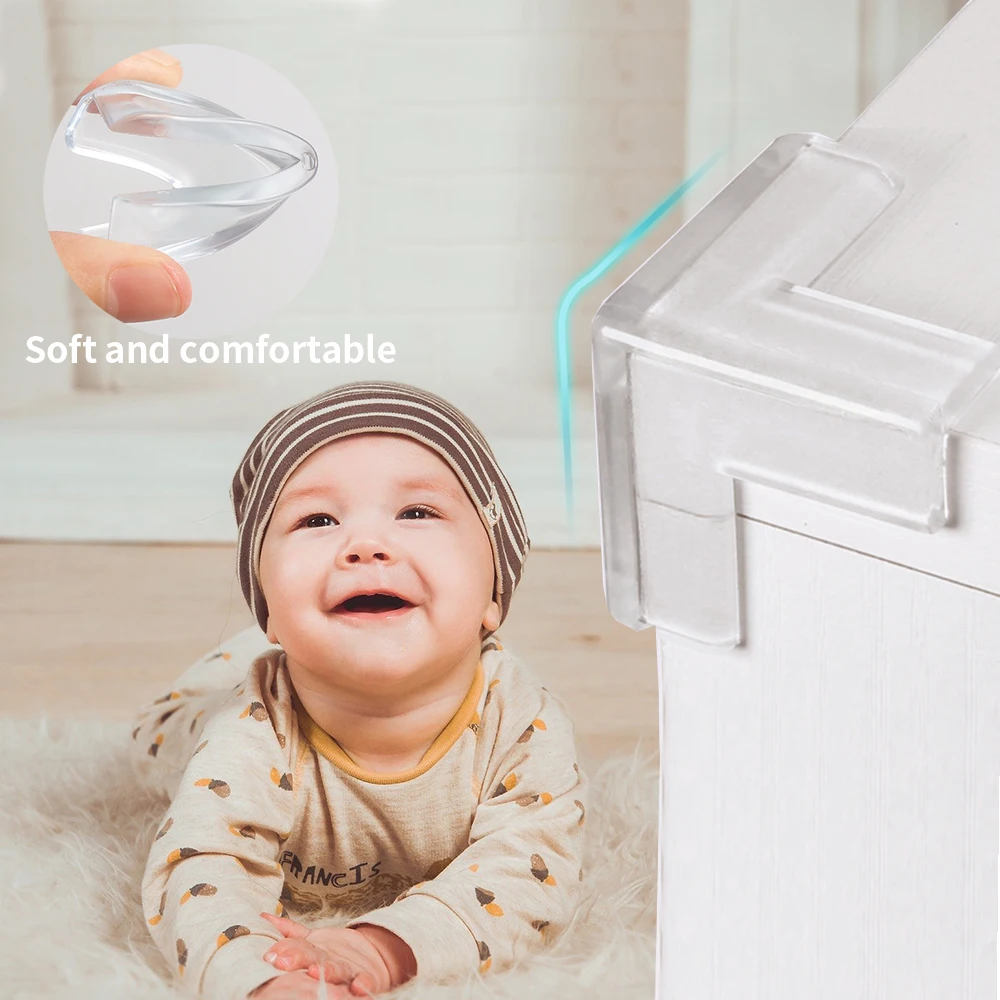 

1PCS Child Baby Safety Silicone Protector Table Corner Edge Protection Cover Children Anticollision Edge Guards