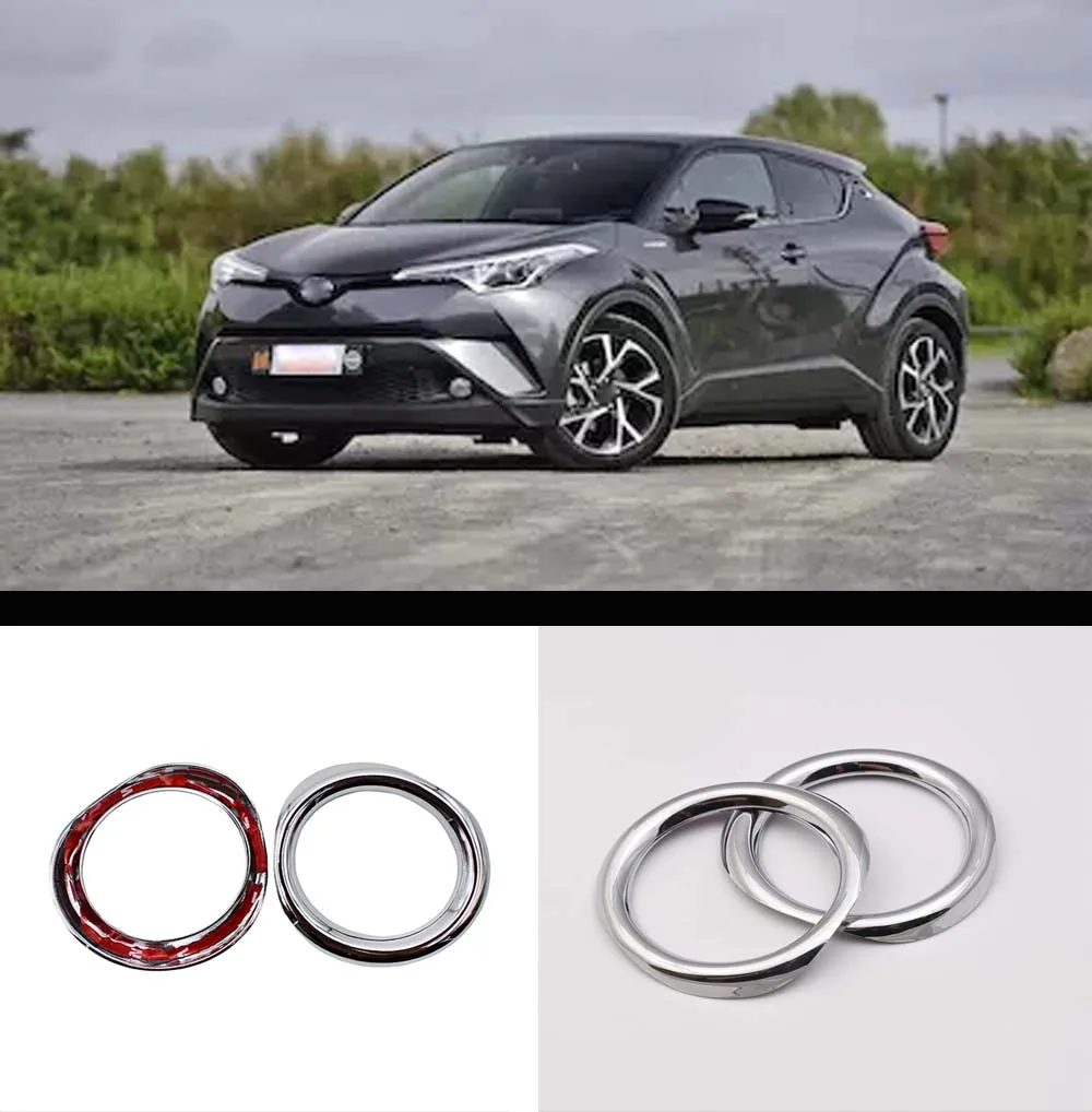 Передняя противотумансветильник фара CAPQX для Toyota C-HR CHR 2015 16 из хромированного