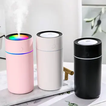 

Electric Humidifier Essential Aroma Oil Diffuser Air Humidifier USB Mini Mist Maker LED Light USB Colorful LED Night Lamp
