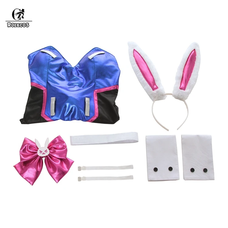 Rolecos Dva Cosplay Women Sexy Costume Song Hana Bunny Girl Cotume Game Ow Jumpsuit Romper Over Watch -Zentai shop online H5b754daa3cf3445dbaf56d3552d19a922.jpg