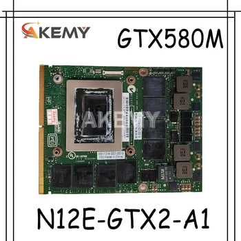 

Akemy Original GTX580M GDDR5 2GB N12E-GTX2-A1 Graphics Video Display Card For Dell Alienware M17X R2 R3 R4 M18X 100% Test
