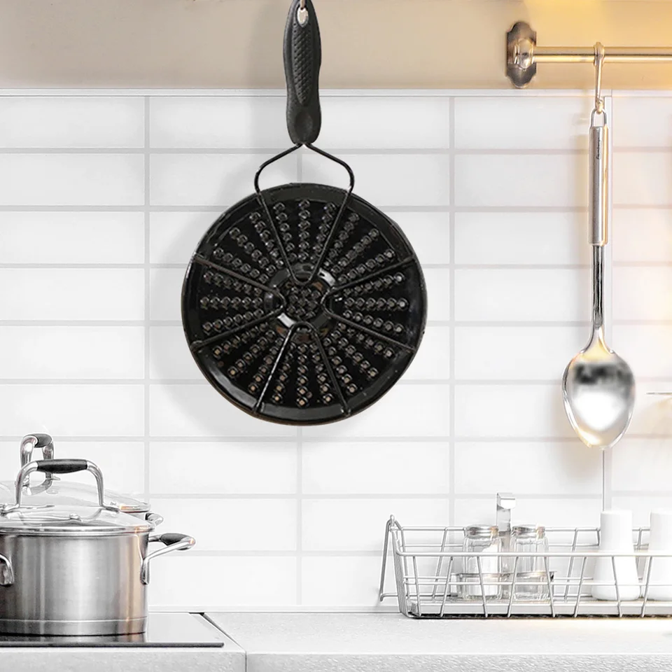 Diffuseur De Chaleur Pour Cuisinière à Gaz - Plaque En Verre 24 Cm, Protège Les Casseroles, Améliore La Répartition De Chaleur