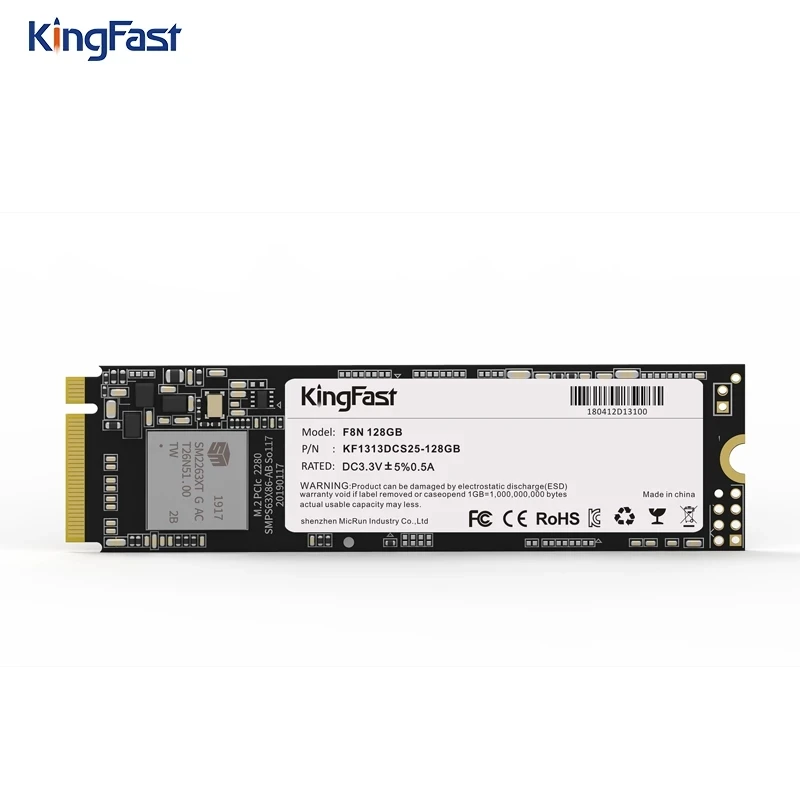 KingFast SSD m2 NVME 128 ГБ 256 512 1 ТБ твердотельный накопитель M.2 PCIE 2280 внутренний жесткий