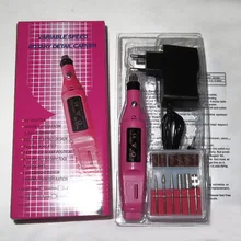 Профессиональные пальцы рук и ног Уход за ногтями электрический шлифовальный станок маникюр педикюр набор для лечения JS11