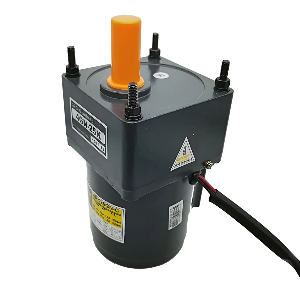 

Reversible motor ac 220v 6RK180GN - C bevel gear shaft 60hz 1550rpm single phase output with gear head