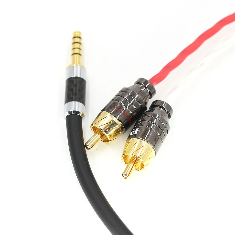 4,4 мм до 2 RCA Замена баланса Auido Обновление кабель Шнур звуковой кабель