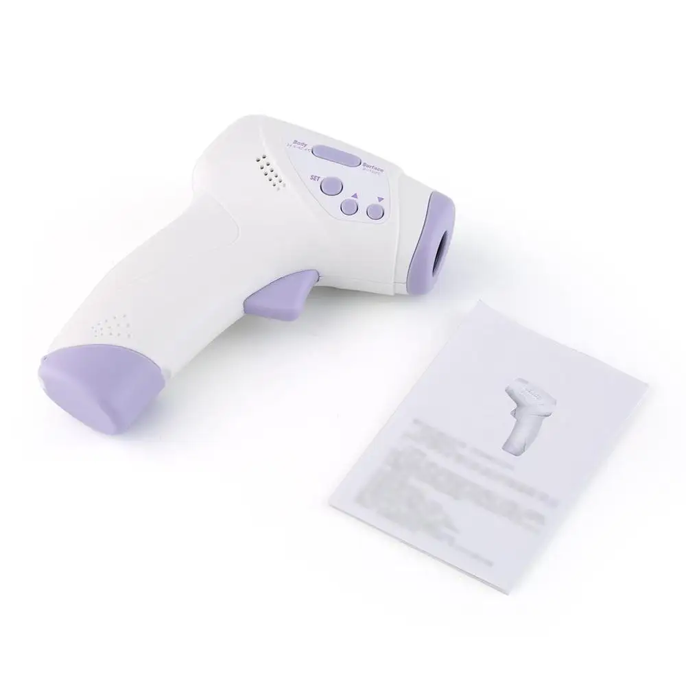 

Non-contact infrared human body thermometer Plastic Hand-held Digital Thermometer Temperature Measurement Meter