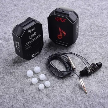 

KD7 Earphones Dual Driver Sport Earphone 3.5mm Jack Headset Hands Free with Mic Music Earphones For Phone Tablet PC