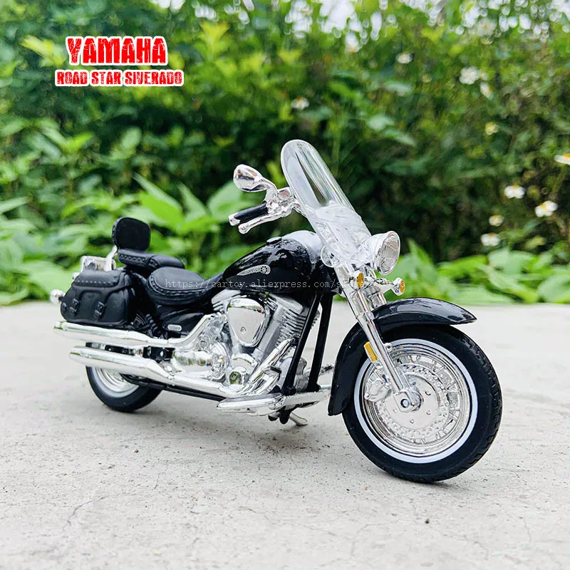 Maisto 1:18 Yamaha Road star original authorized simulation alloy