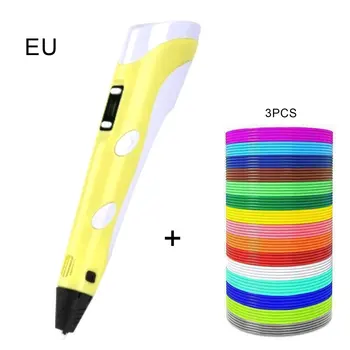 

3D Printing Pen Painting Pen Drawing Painting Pens Consumables 3m PLA/ABS Crafting Filament Doodle Drawing Art Printer Kid Gift