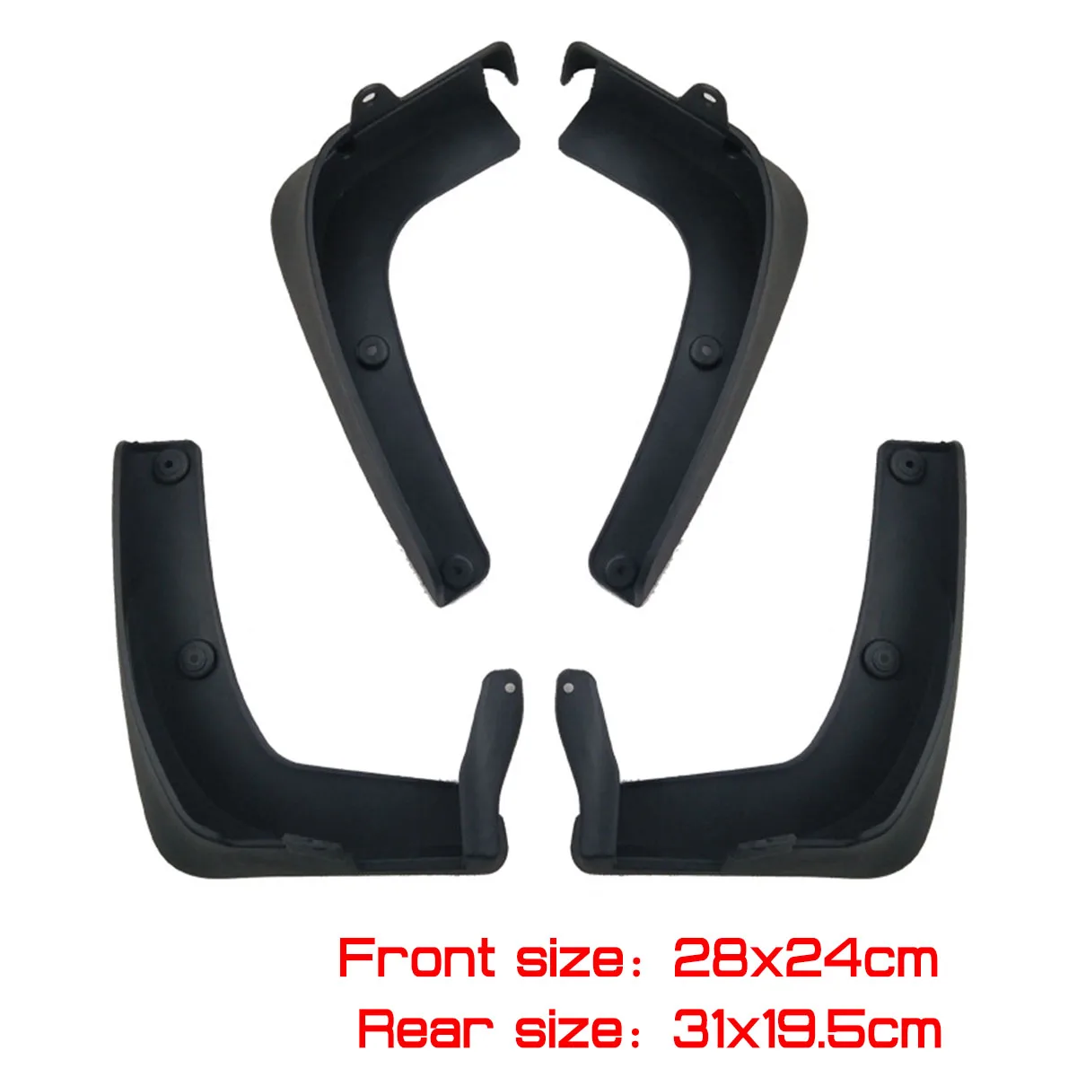 Car Front Rear Car Mudguards Fender Flare Mud Guard Flap Anti Splash