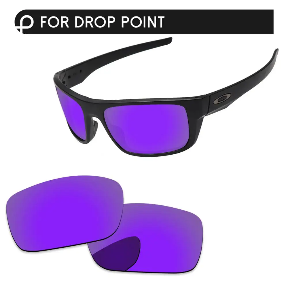 Замена линз PapaViva для аутентичной точки падения OO9367 солнцезащитные очки поляризованные-несколько вариантов - Цвет линз: Plasma Purple