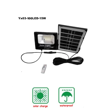 

100/75 Led solar light lamp floodlight Upgraded LED Powered LEDs Four Modes Waterproof Outdoor Fence Garden Path Wall indoor rem