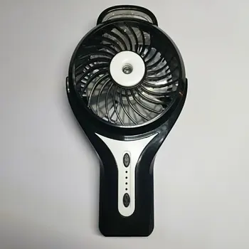 

Portable Mini Cooling Fan Hand-held Humidifier Misting Fan Water Spray Fan Adjustable Air Cooler USB Rechargeable for Outdoor 6V