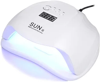

Sun X 54w Led Lamp Nail Dryer Auto Sensing Machine Cure Uv Gel Lcd Time Display Лампа Для Ногтей Uv Lamp Лампа Для Маникюра