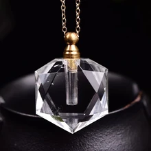 Аромат Рид диффузор натуральный кристалл Parfum домашняя подвеска в виде бутылочки парфюма ожерелье Zakka Difusor ароматы подарок на день рождения