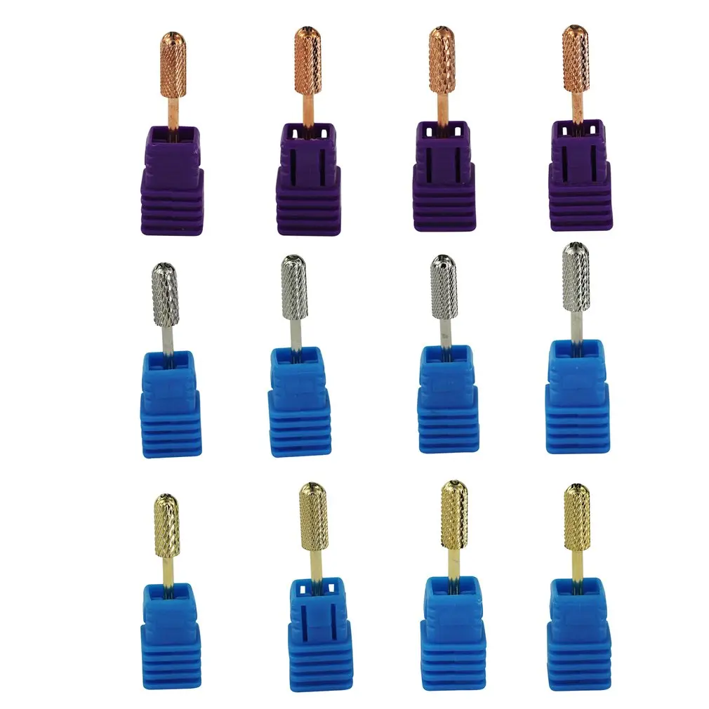 

Nail Tungsten Steel Grinding Head Nail Art Drill Bit Nail File Manicure Tool For Nail Polisher Cuticle Cleaning Machine