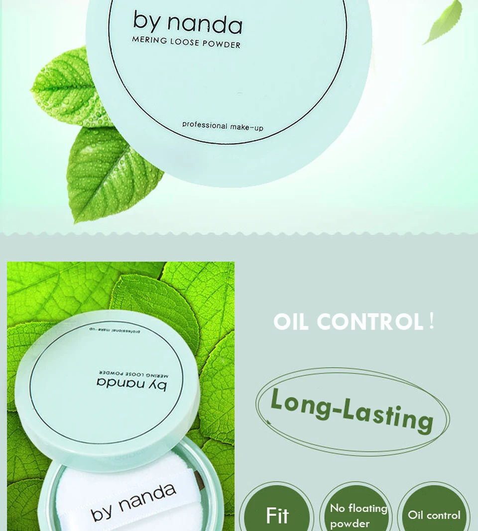 Duradouro à Prova Absorção de Óleo Translúcido Maquiagem Alisamento Rosto Dlasting Água Poros Modificação Solto Compõem Cosméticos 6 Pçs pó 5 duradouro à prova dlasting água absorção de