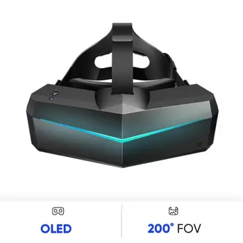 

5K VR Glasses Pimax 5K XR Virtual Reality Headset Wide 200 Degrees FOV Dual 2560x1440p OLED Panels for PC VR Steam Videos Games